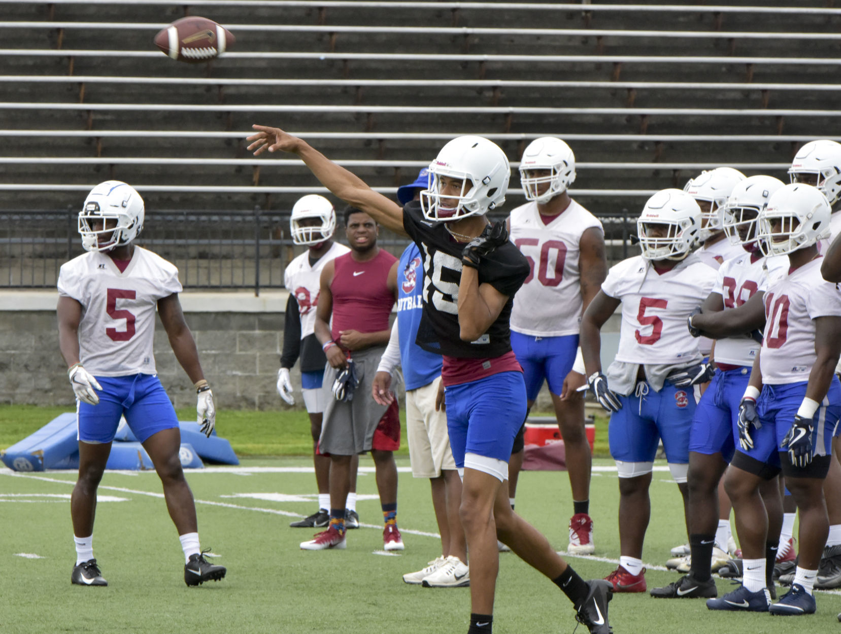 S.C. State holds first practice